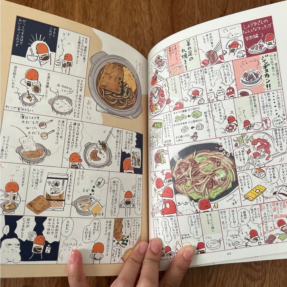 Japanese Cute Cooking Comic Book - Picture 2 of 2